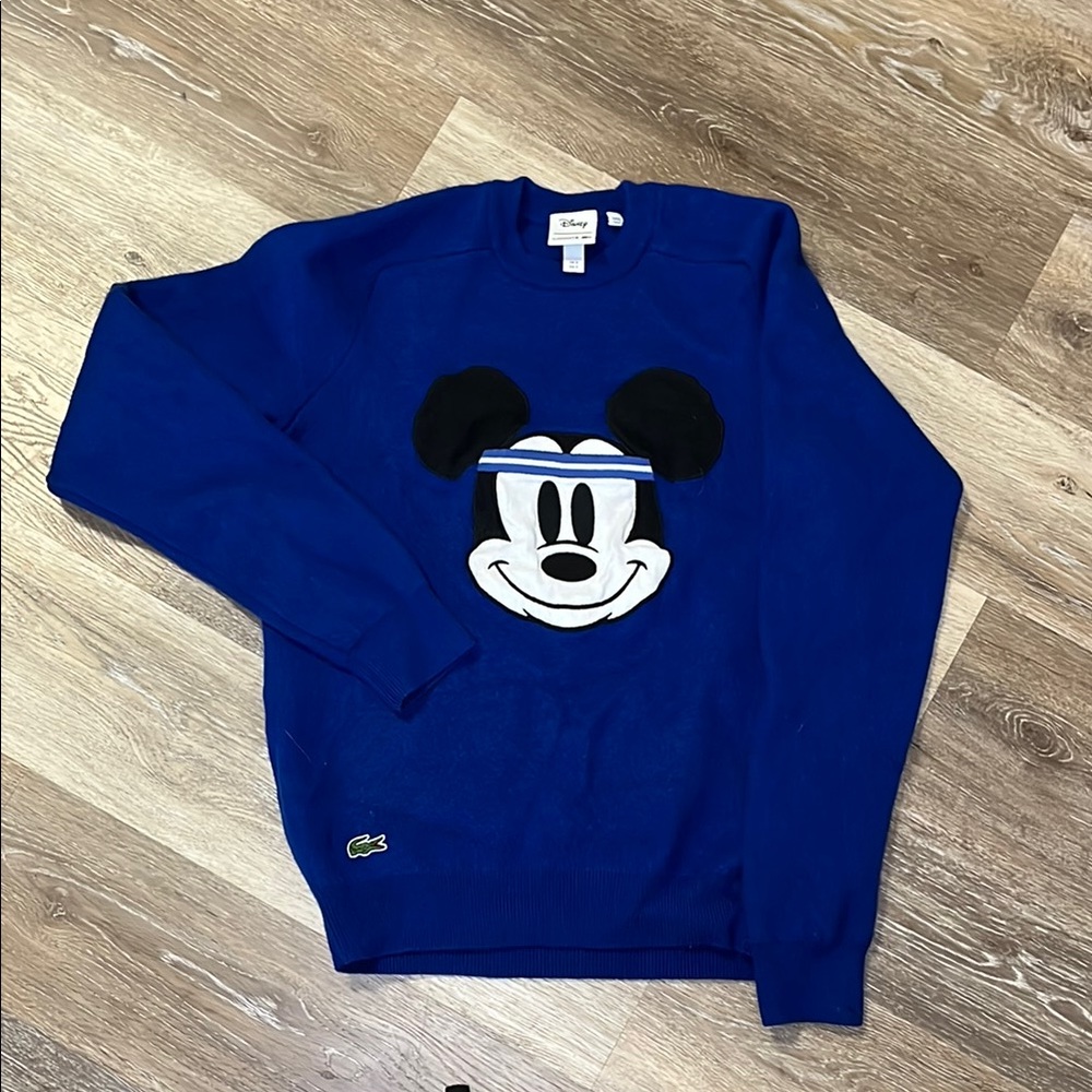 Lacoste Blue Mickey Mouse Disney Sweater for Men